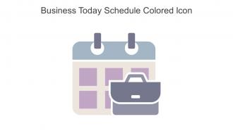 Business Today Schedule Colored Icon In Powerpoint Pptx Png And Editable Eps Format