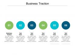 Business traction ppt powerpoint presentation ideas aids cpb