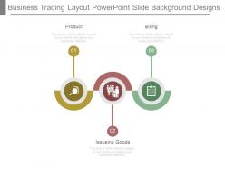 Business trading layout powerpoint slide background designs