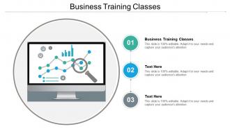Business training classes ppt powerpoint presentation file graphics example cpb