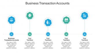 Business transaction accounts ppt powerpoint presentation layouts example file cpb