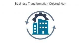 Business Transformation Colored Icon In Powerpoint Pptx Png And Editable Eps Format