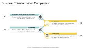 Business Transformation Companies In Powerpoint And Google Slides Cpb