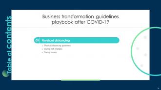 Business Transformation Guidelines Playbook After COVID 19 Powerpoint Presentation Slides