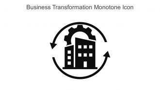 Business Transformation Monotone Icon In Powerpoint Pptx Png And Editable Eps Format
