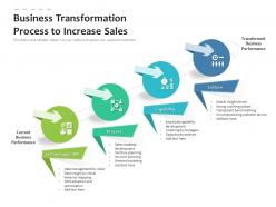 Business Transformation Process To Increase Sales
