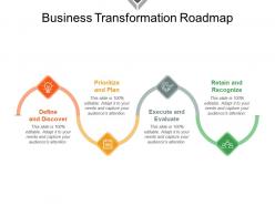 Business Transformation Roadmap PPT Examples Slides