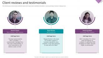 Business Transformation Services Company Profile Client Reviews And Testimonials