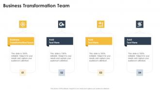Business Transformation Team In Powerpoint And Google Slides Cpb
