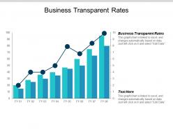 Business transparent rates ppt powerpoint presentation pictures graphic tips cpb