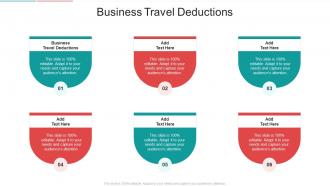 Business Travel Deductions In Powerpoint And Google Slides Cpb