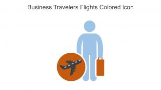 Business Travelers Flights Colored Icon In Powerpoint Pptx Png And Editable Eps Format