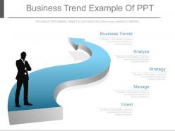Business trend example of ppt
