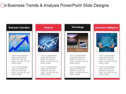 Business Trends And Analysis Powerpoint Slide Designs