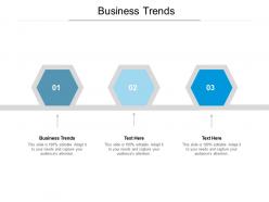 Business trends ppt powerpoint presentation pictures ideas cpb