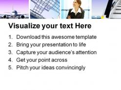 Business trip travel powerpoint templates and powerpoint backgrounds 0411