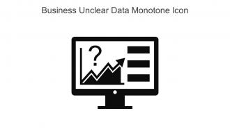 Business Unclear Data Monotone Icon In Powerpoint Pptx Png And Editable Eps Format