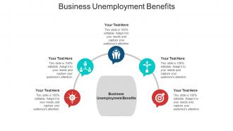 Business unemployment benefits ppt powerpoint presentation outline guide cpb