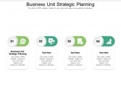 Business unit strategic planning ppt powerpoint presentation summary infographics cpb