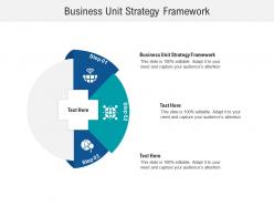 Business unit strategy framework ppt powerpoint presentation example 2015 cpb