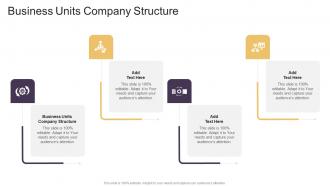 Business Units Company Structure In Powerpoint And Google Slides Cpb