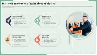 Business Use Cases Of Sales Data Analytics