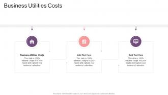 Business Utilities Costs In Powerpoint And Google Slides Cpb