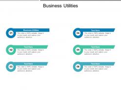 Business utilities ppt powerpoint presentation background cpb