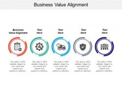Business value alignment ppt powerpoint presentation icon mockup cpb