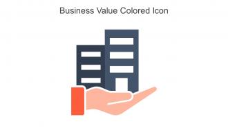 Business Value Colored Icon In Powerpoint Pptx Png And Editable Eps Format