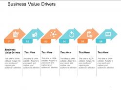 Business value drivers ppt powerpoint presentation styles background image cpb
