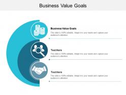 Business value goals ppt powerpoint presentation file sample cpb