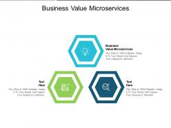 Business value microservices ppt powerpoint presentation portfolio icon cpb