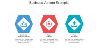 Business venture example ppt powerpoint presentation infographics diagrams cpb