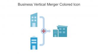Business Vertical Merger Colored Icon In Powerpoint Pptx Png And Editable Eps Format
