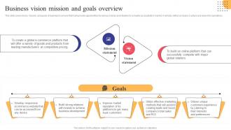 Business Vision Mission And Goals Overview Strategies To Convert Traditional Business Strategy SS V
