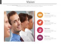 Business Vision Mission Company Profile Management Powerpoint Slides