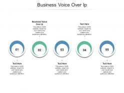 Business voice over ip ppt powerpoint presentation show aids cpb