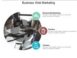 Business web marketing ppt powerpoint presentation gallery example file cpb