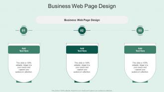 Business Web Page Design In Powerpoint And Google Slides Cpb