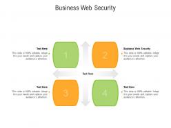 Business web security ppt powerpoint presentation slides mockup cpb