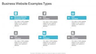 Business Website Examples Types In Powerpoint And Google Slides Cpb