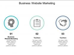 Business website marketing ppt powerpoint presentation outline introduction cpb