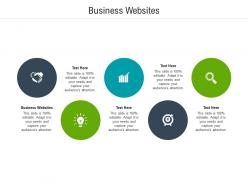 Business websites ppt powerpoint presentation infographics infographic template cpb