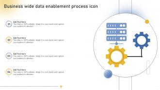 Business Wide Data Enablement Process Icon