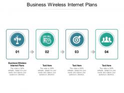 Business wireless internet plans ppt powerpoint presentation icon files cpb