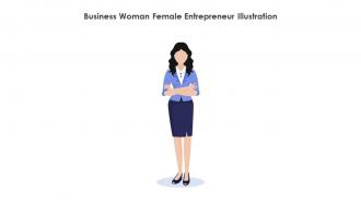 Business Woman Female Entrepreneur Illustration