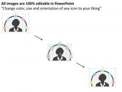49023865 style circular semi 5 piece powerpoint presentation diagram infographic slide