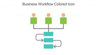Business Workflow Colored Icon In Powerpoint Pptx Png And Editable Eps Format