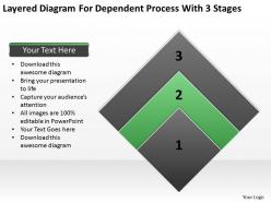Business workflow diagram process with 3 stages powerpoint templates ppt backgrounds for slides